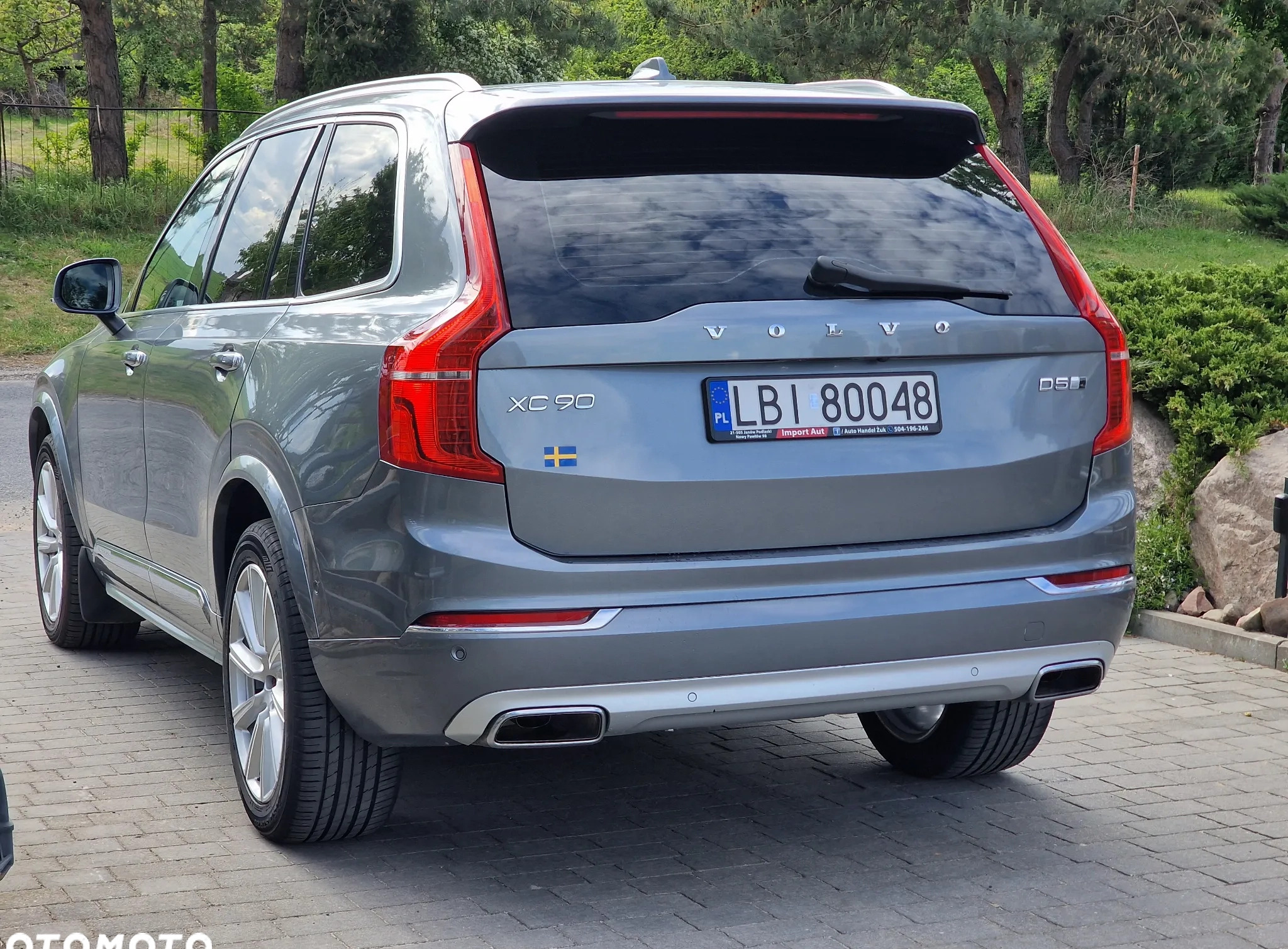 Volvo XC 90 cena 124900 przebieg: 233000, rok produkcji 2016 z Myszyniec małe 211